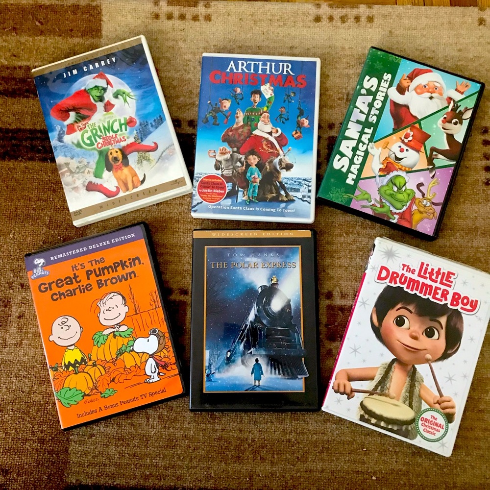 Holiday special Christmas dvd lot of 6